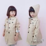 여아 트렌치 코트