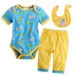 사자와 친구들 바디수트 3종 세트(0-9개월)300069