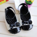 블랙 리본화이트 보행기화 (6-18개월) 201390