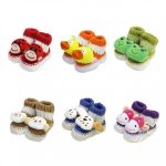 뜨개질 캐릭터 유아 양말 보행기화 303000