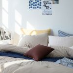 베이지 수플레 슈퍼싱글 차렵 이불 베개커버 세트